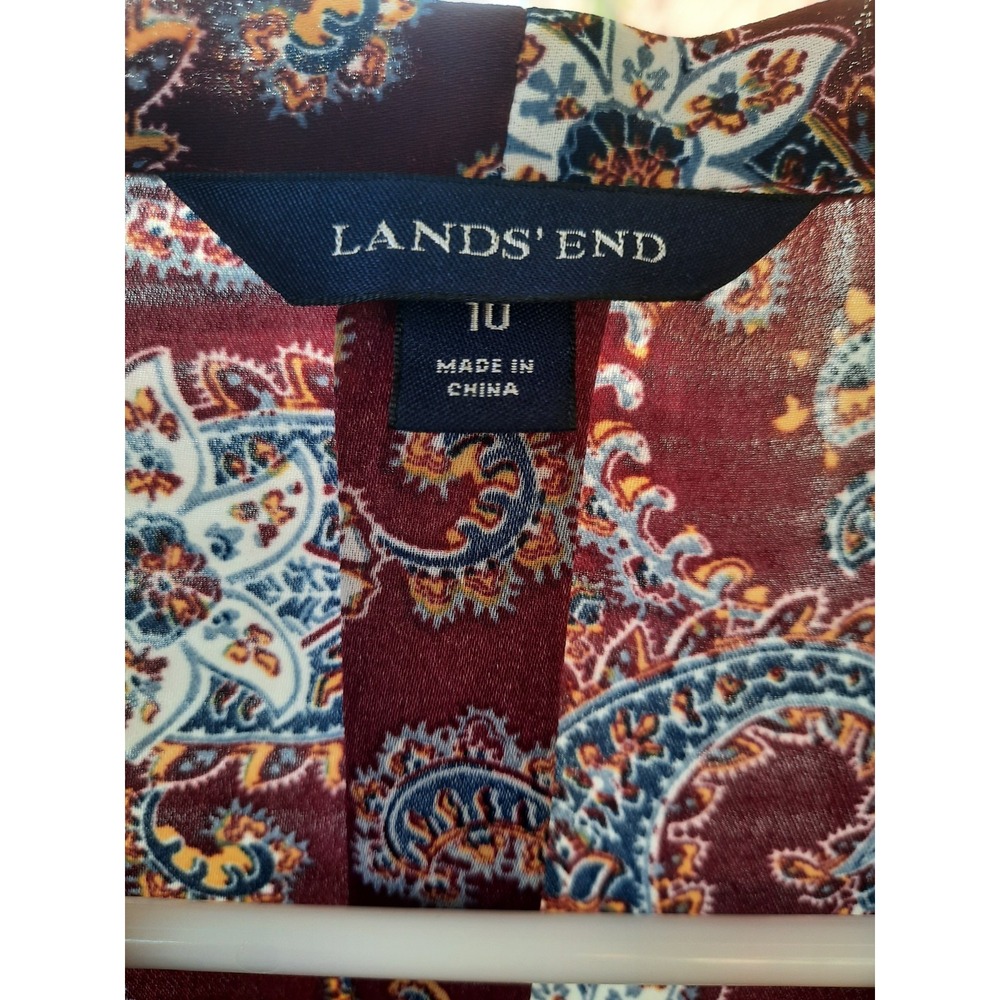 Lands End Womens Shirt Size 10 Pre-owned - Picture 7 of 8